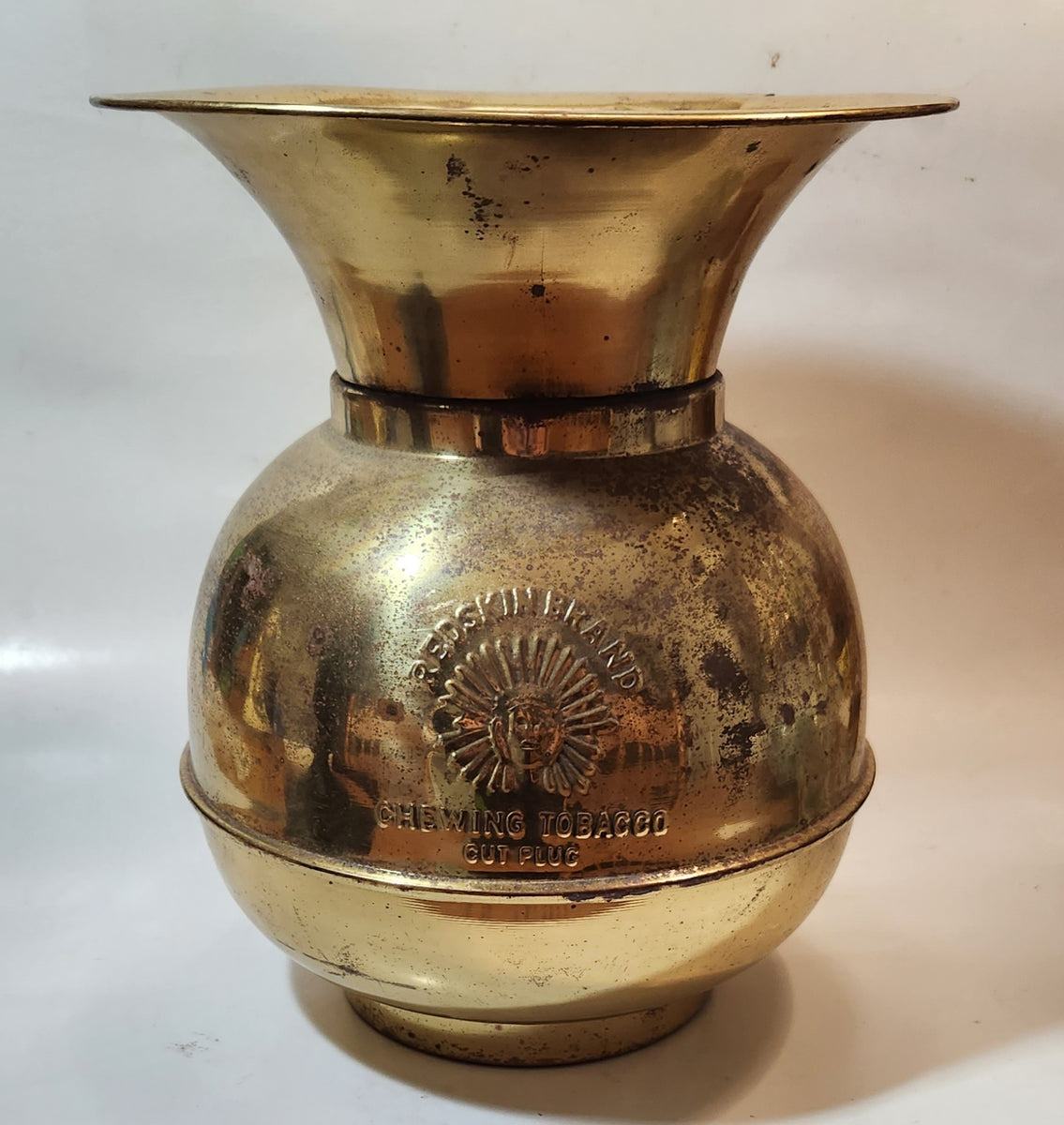 redskin brand chewing tobacco Antique Redskin Brand Chewing Tobacco Cut Plug Large Brass Plated 10 1 – Treasure Valley Antiques & Collectibles redskin brand chewing tobacco Antique Redskin Brand Chewing Tobacco Cut Plug Large Brass Plated 10 1 – Treasure Valley Antiques & Collectibles