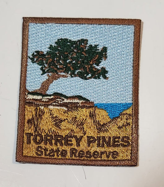 Torrey Pines State Reserve Embroidered Fabric Patch Badge