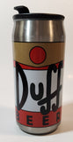 Universal Studios The Simpsons Duff Beer Can Shaped Stainless Steel Thermos Travel Mug Cup