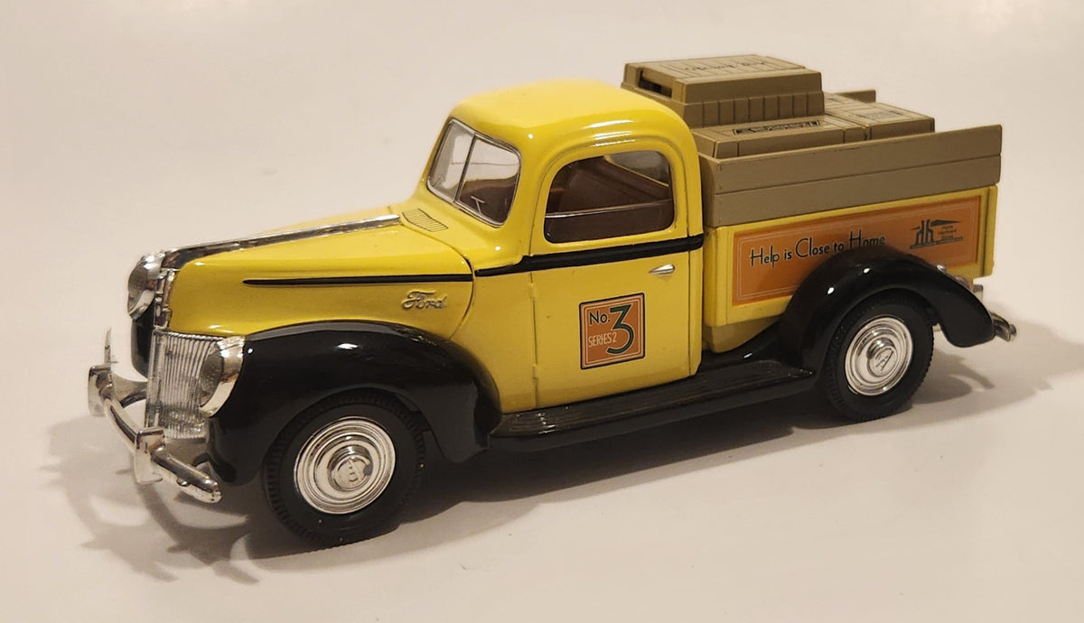 Liberty Classics Home Hardware 1940 Ford Delivery Truck Yellow Die