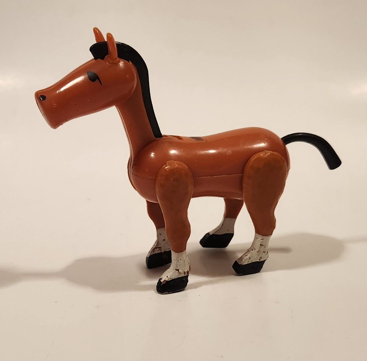 Fisher Price Little People Farm Brown Horse Toy Figure Made in Hong Ko Treasure Valley Antiques Collectibles