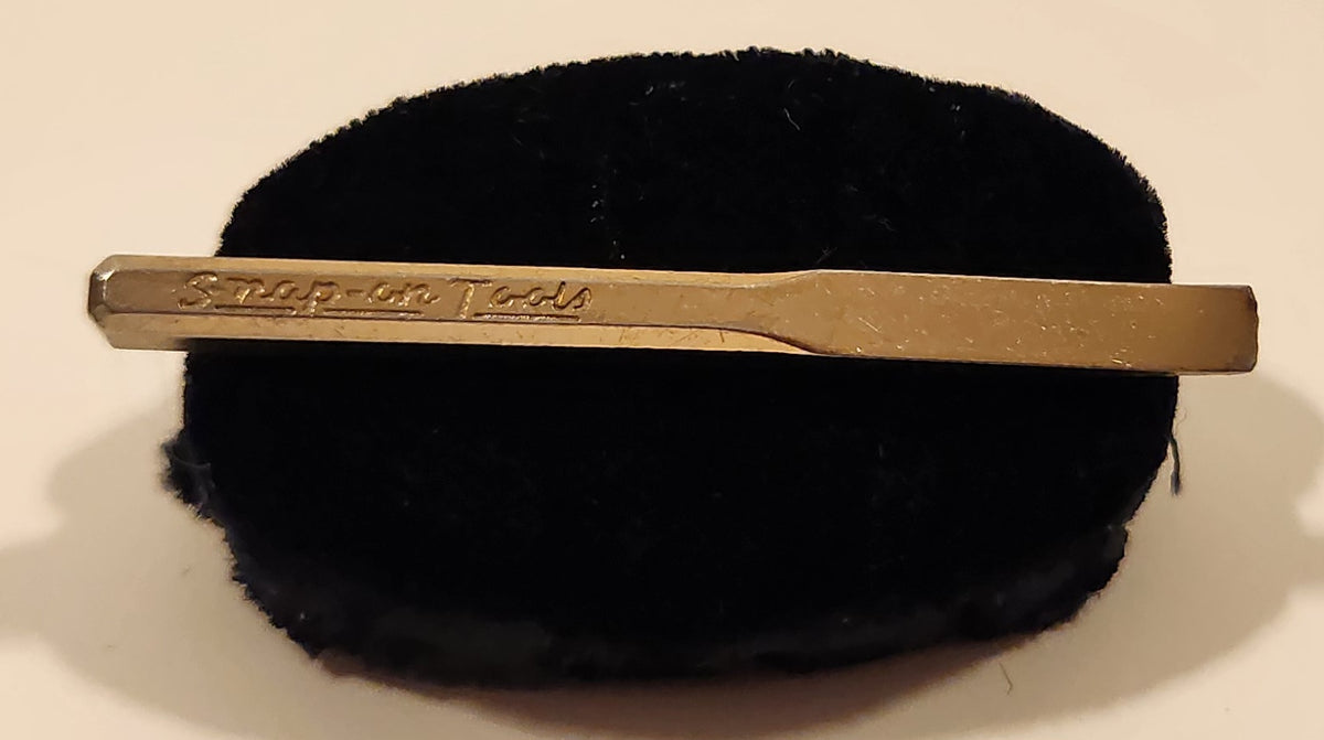 Pince à Cravate Vintage Snap-On Tools - Plaqué Or - Fabriquée Aux USA