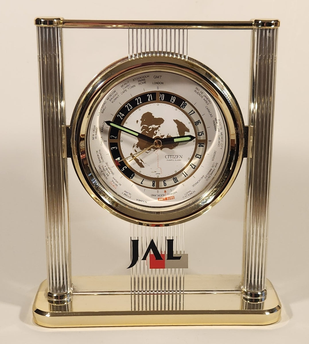 Rare Citizen JAL Japan Airlines Times In Cities Around The World