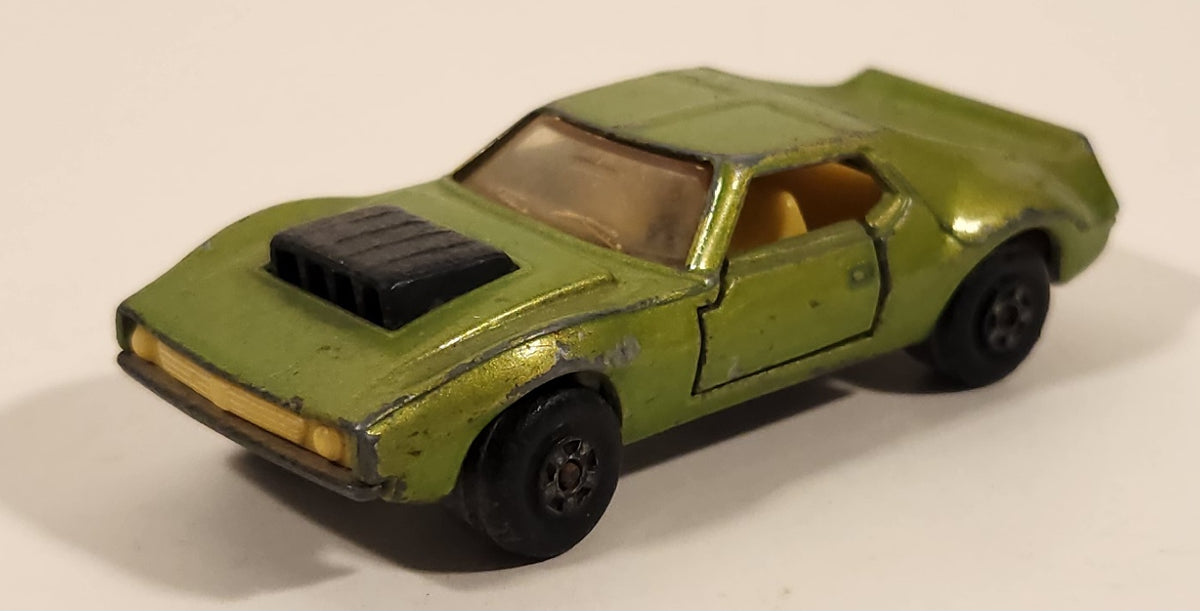 Vintage 1972 Lesney Matchbox Superfast AMX Javelin No. 9 Metallic