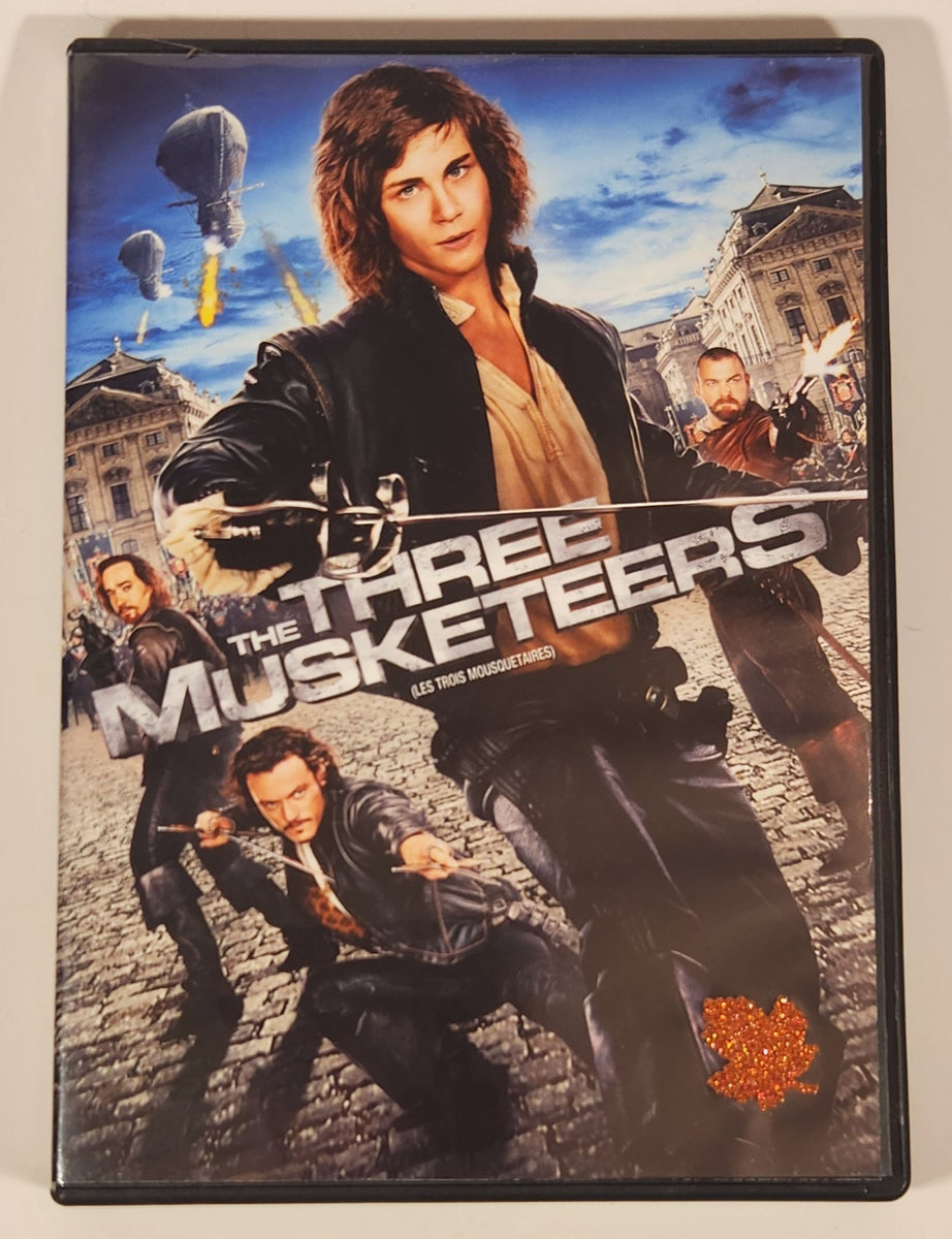 2011 The Three Musketeers DVD Movie Film Disc - USED – Treasure