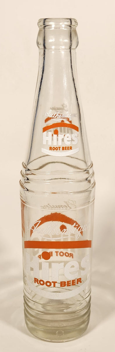 Vintage Genuine Hires Root Beer 10 Fl Oz Clear Glass Beverage
