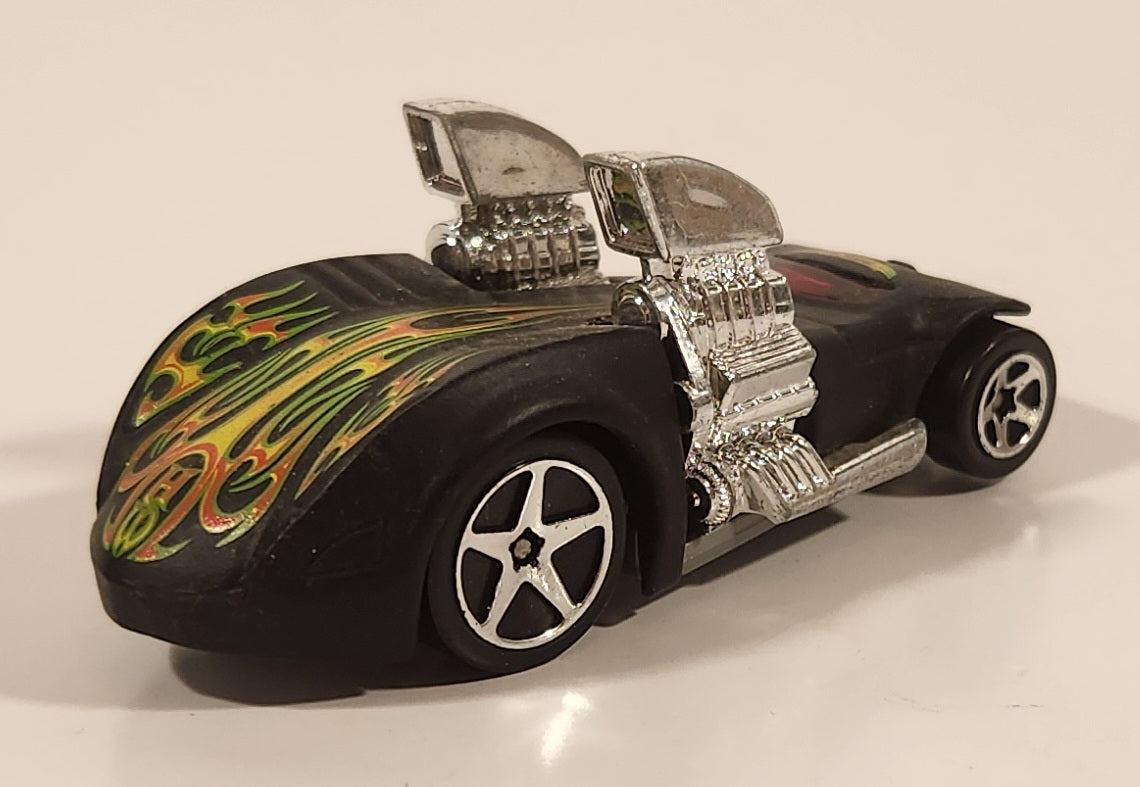 2004 Hot Wheels First Editions Twin Mill Hardnoze Flat Black Die