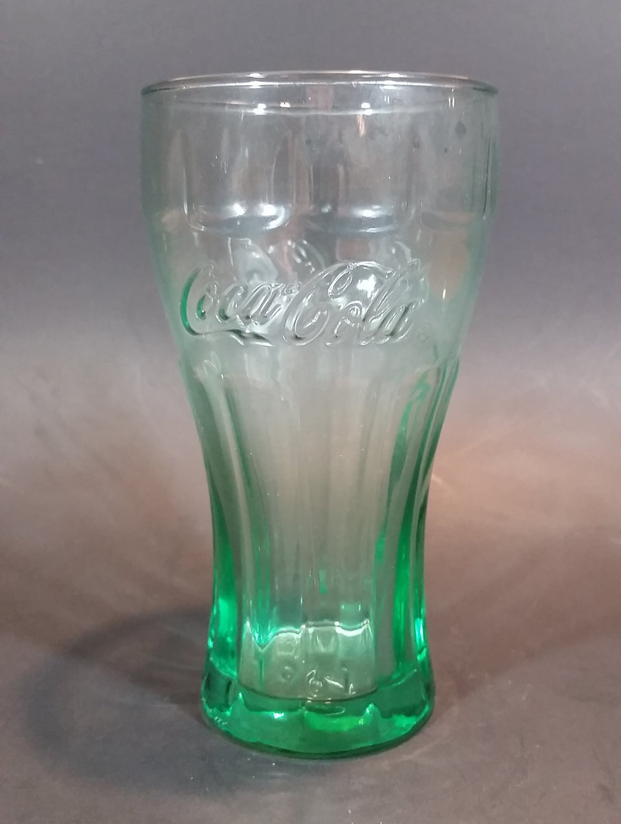 McDonalds Coke Lime Green Plastic Cups 1991 Set of 5