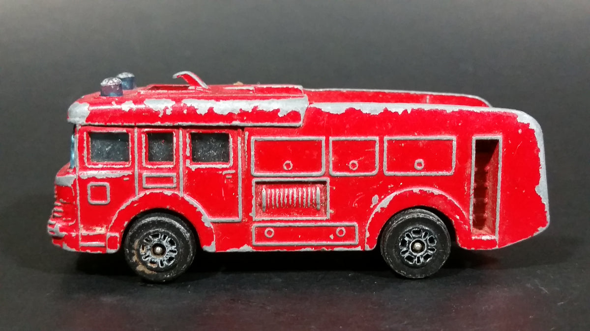 Vintage Corgi Juniors ERF Fire Tender Truck Red Die Cast Toy