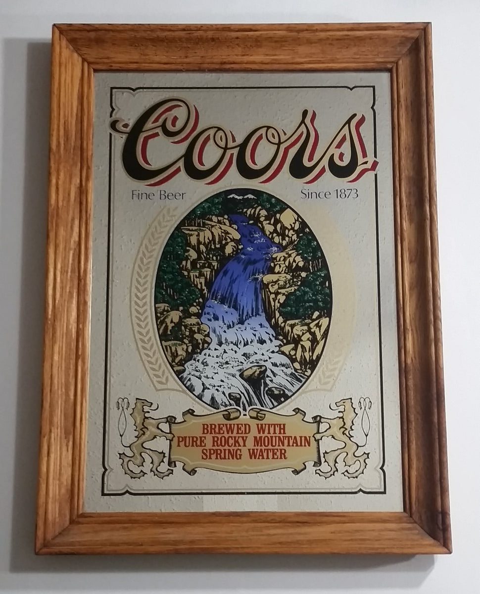 Vintage Coors Fine Beer Since 1873 Brewed With Rocky Mountain