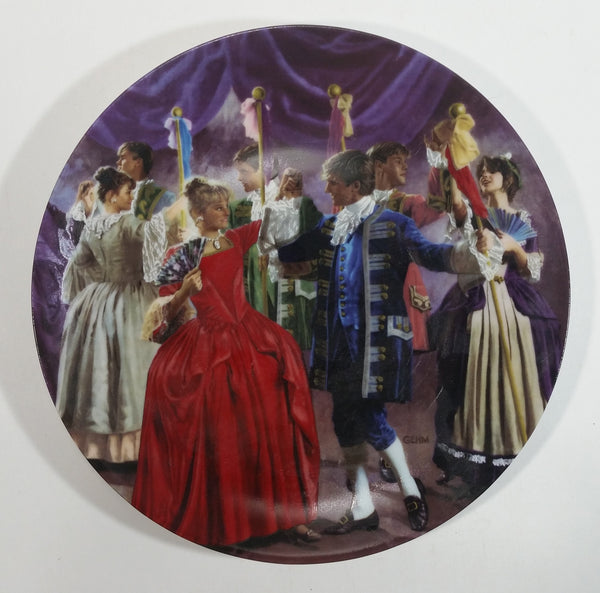 Vintage 1986 'Die Zertanzten Schuhe" The Danced Shoe  by Charles Gehm 8" Grimm Collector Plate Germany