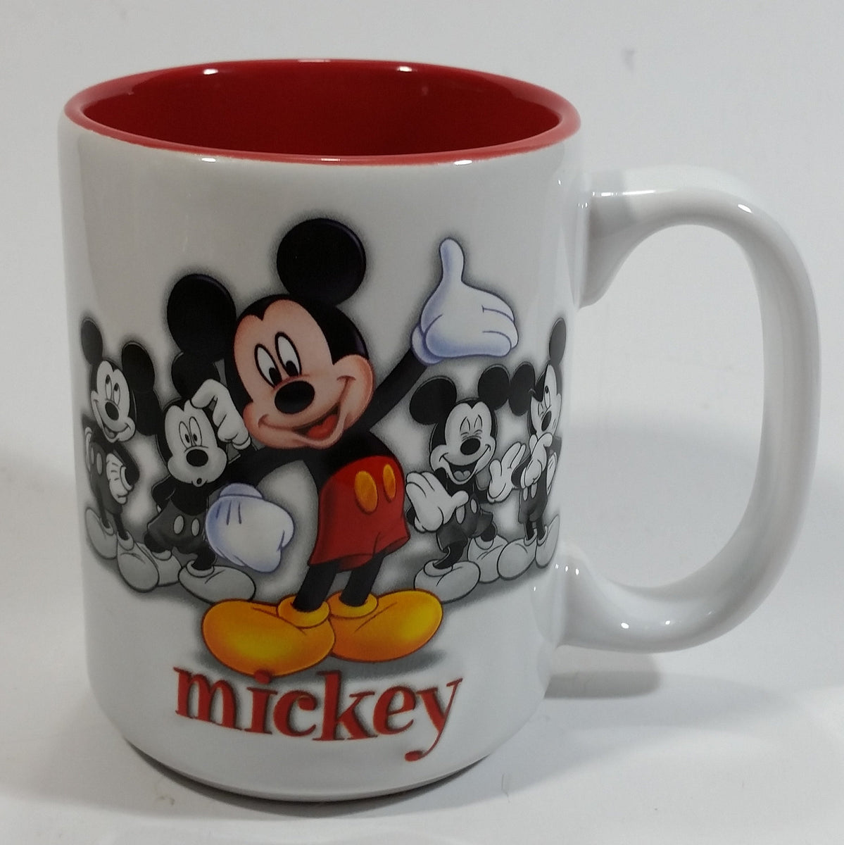 Walt Disney World Coffee Mug Cup - 3D Mickey Front Design - Disney 3D Mug  on eBid United States | 217398524