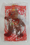 2009 Ty Teanie Beanie Baby 'Celebration The Bear Toy' Brown Stuffed Animal Teddy Bear McDonald's Happy Meal 15th Anniversary #15 - New in Package