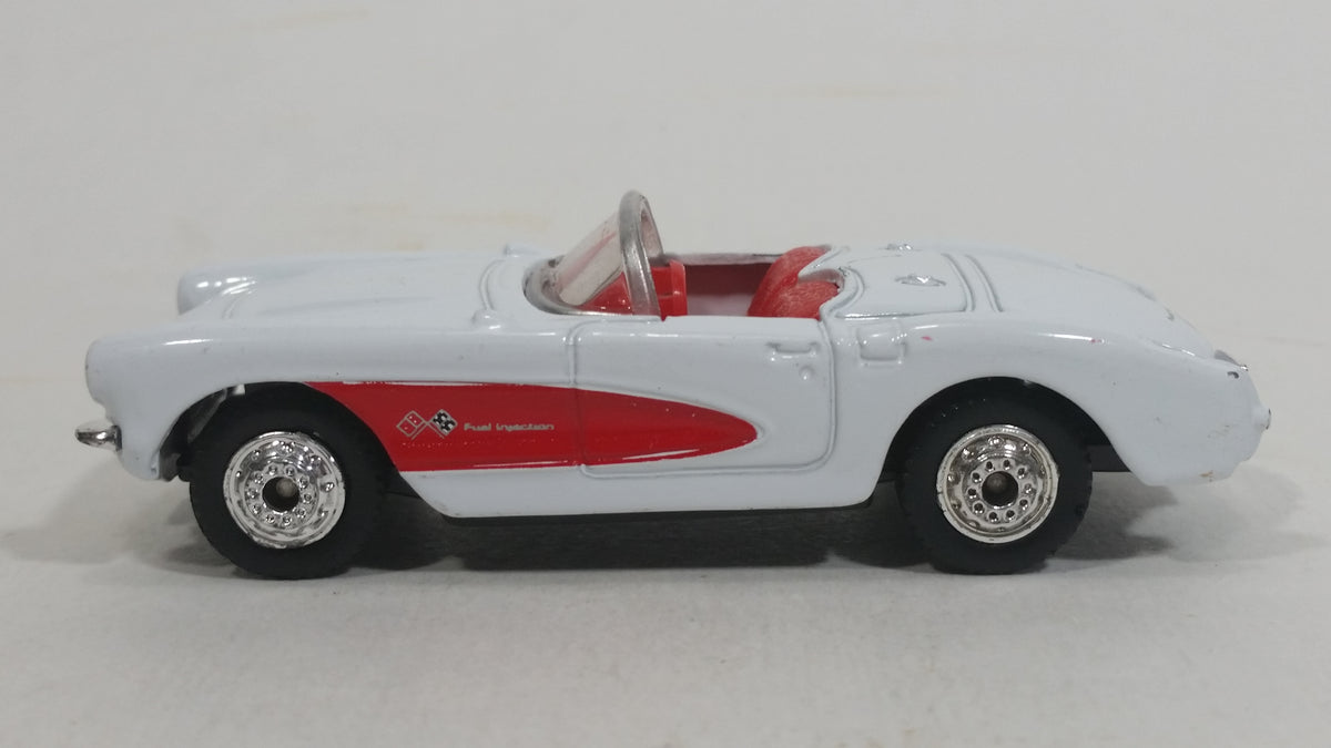 Welly 1957 Corvette Convertible 2054 White Die Cast Toy