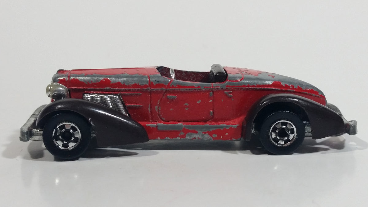 1979 Hot Wheels Auburn 852 Red Die Cast Toy Car Vehicle - BW