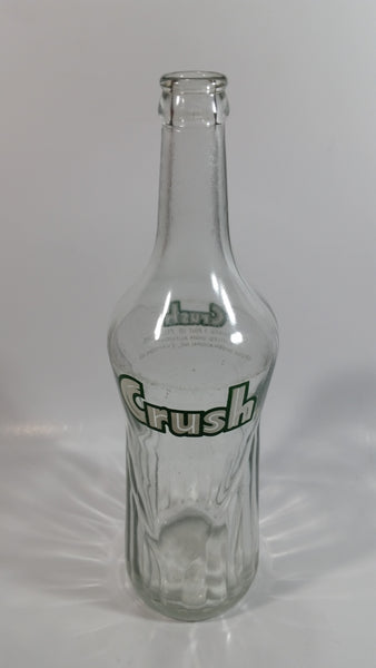 Rare Vintage 1 Pint Orange Crush Soda Pop Glass Bottle Evanston, Illinois