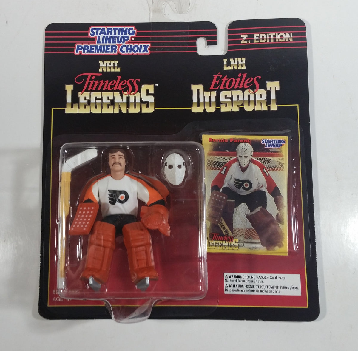 1997 Kenner Starting Lineup Timeless Legends NHL Ice Hockey Player