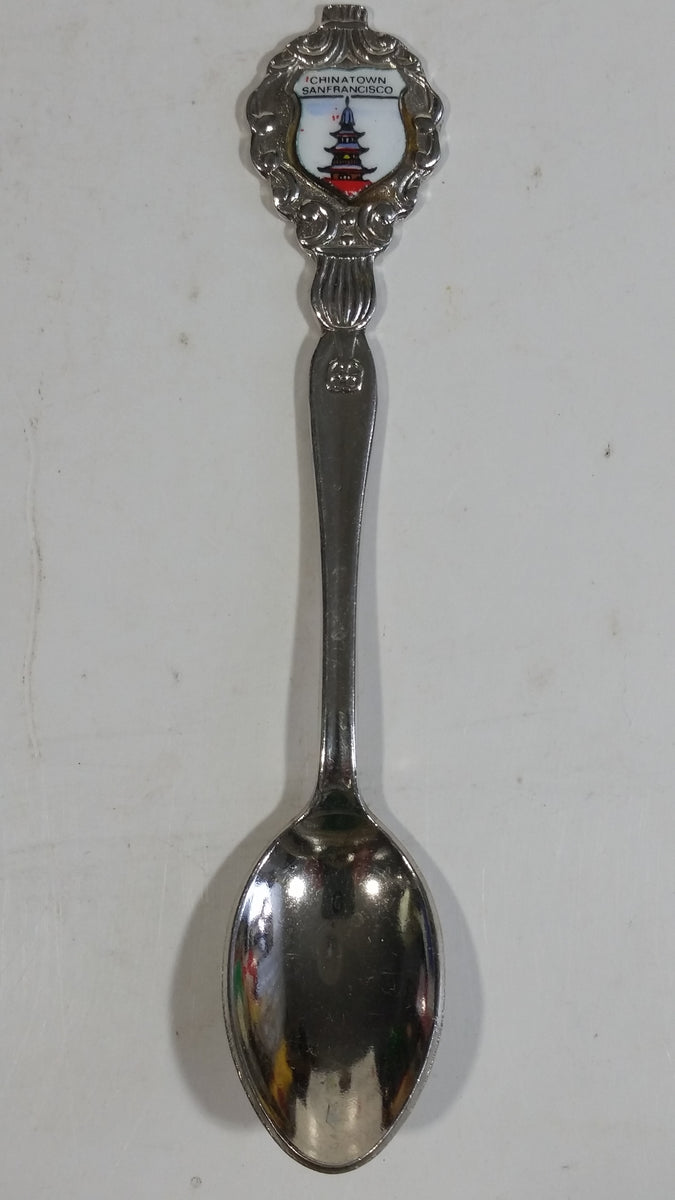 Chinatown San Francisco California Metal Spoon Souvenir Travel