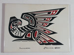 Clarence A Wells "Thunderbird" Aboriginal Art Ceramic Tile Trivet