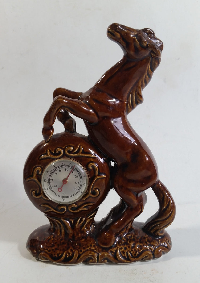 Vintage Rearing Brown Horse 6 1/2