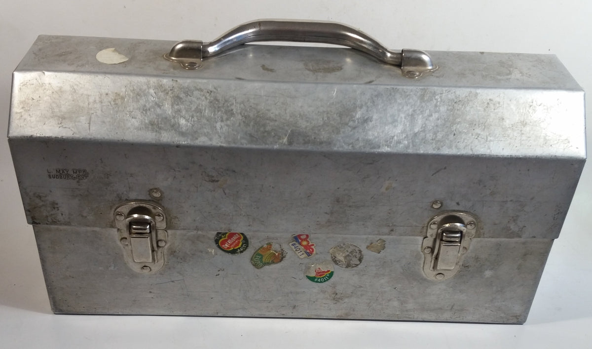 Miners Lunch Box, L. May MFG, Made in Sudbury