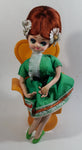 Vintage 1960s Senpo Musical Doll in Chair 12" Tall Toy Collectible