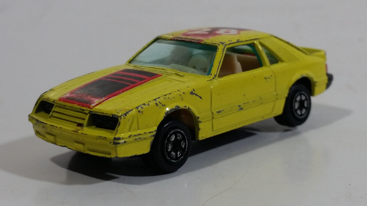 Yatming Ford Mustang Pace Car No. 1028 Yellow Die Cast Toy Muscle