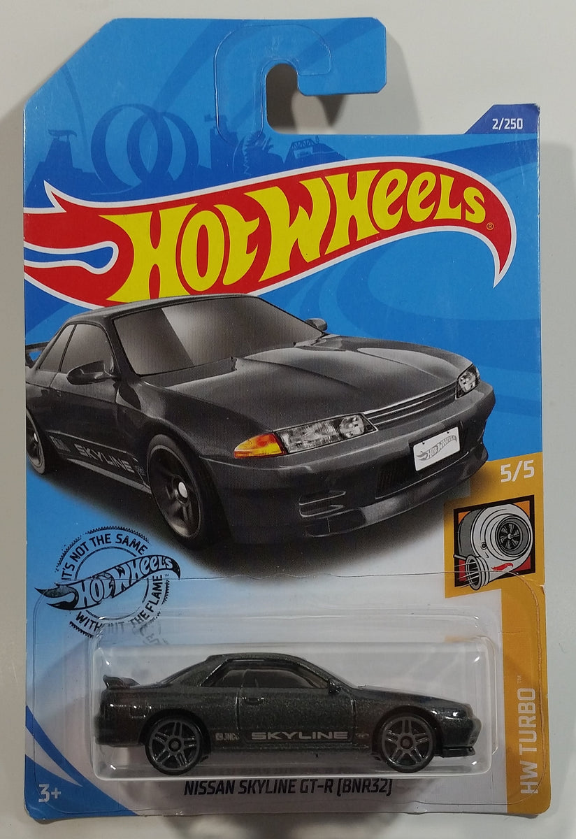 2020 Hot Wheels Hw Turbo Nissan Skyline Gt-r Bnr32 Gunmetal Grey Die C 