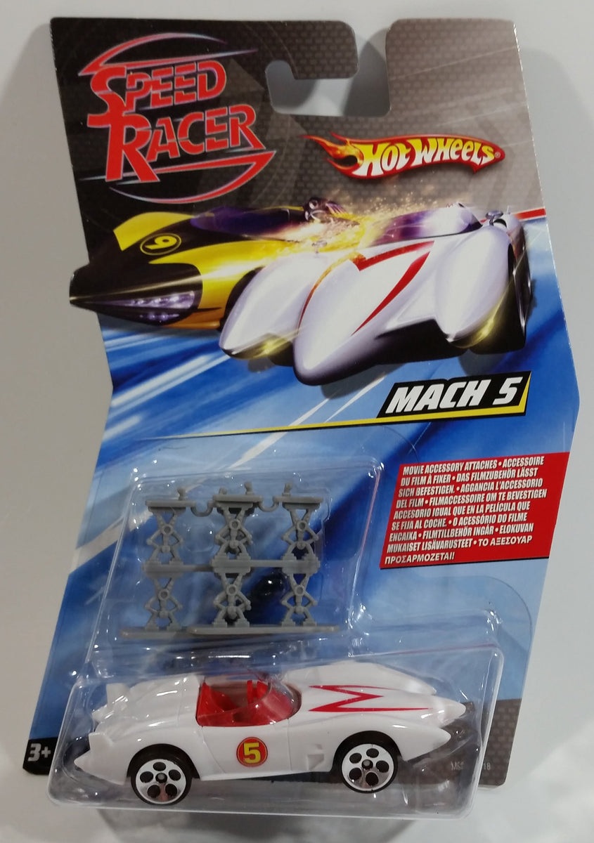 ミニカー Hot Wheels Speed Racer MACH 5 Hot Wheels Speed Racer Front Flipping Mach 5 Race & Flip