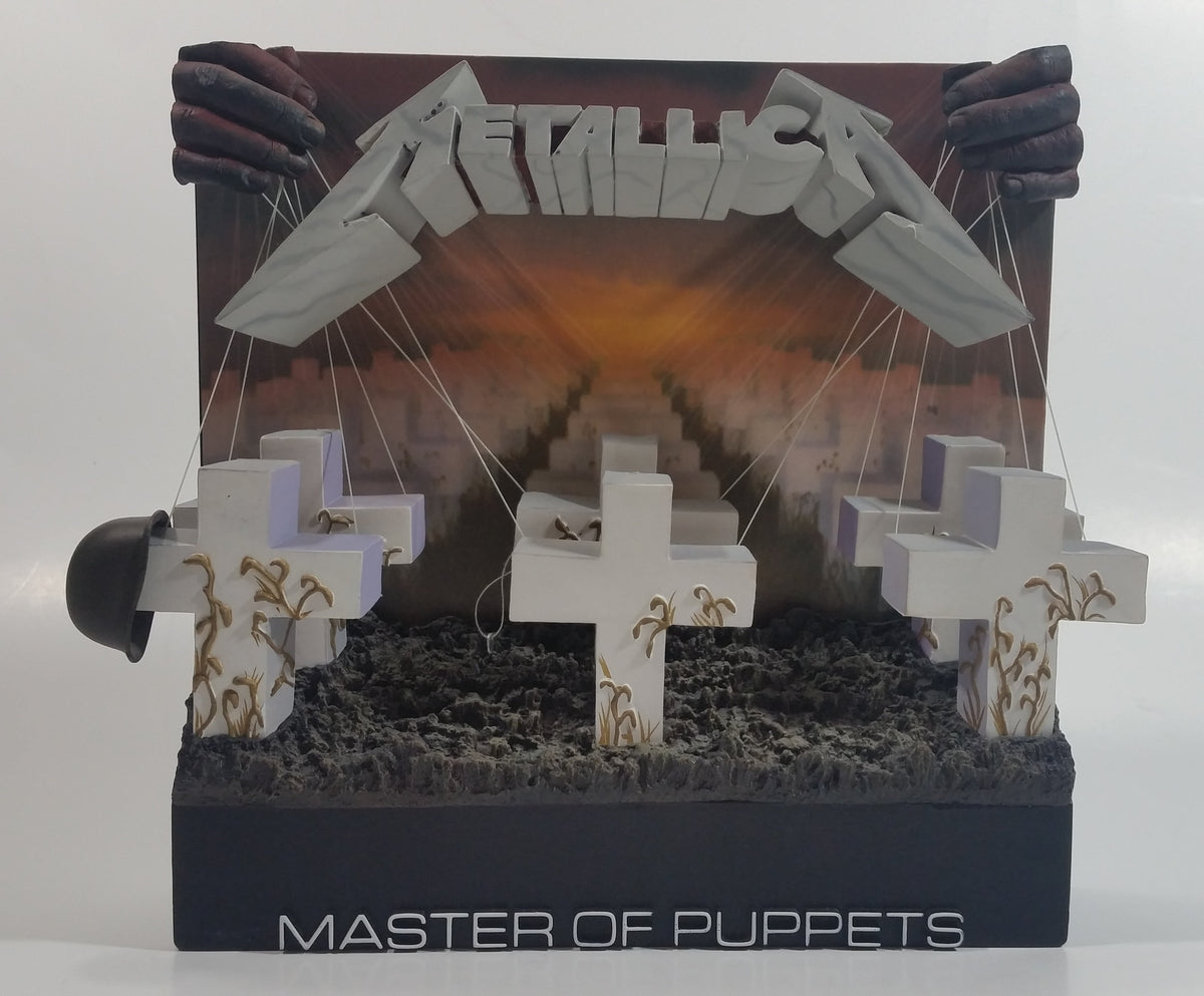 特撮 llica Master of Puppets macfarlane Metallica Master of Puppets 3D Album Cover McFarlane Toys