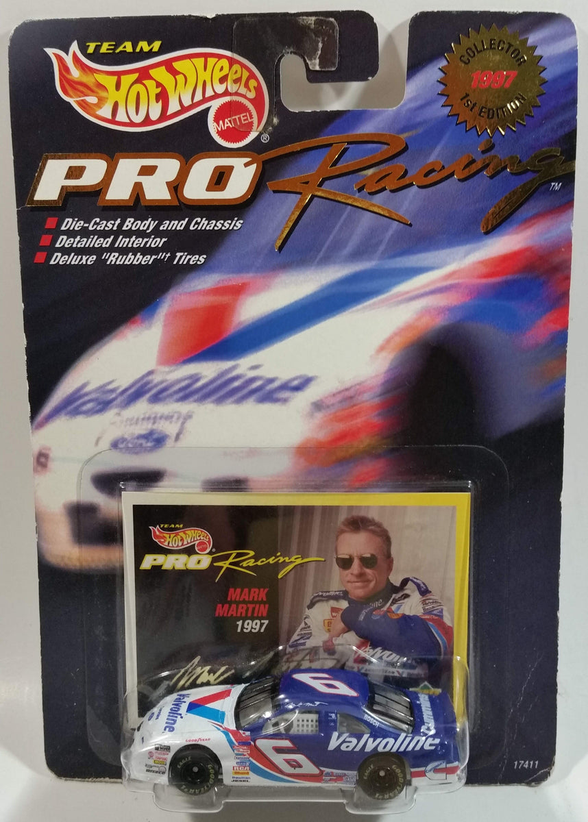1997 Hot Wheels Pro Racing Collector 1st Edition NASCAR #6 Mark