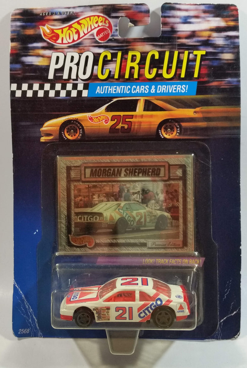 1992 Hot Wheels Pro Circuit NASCAR #21 Morgan Shepherd Citgo Ford