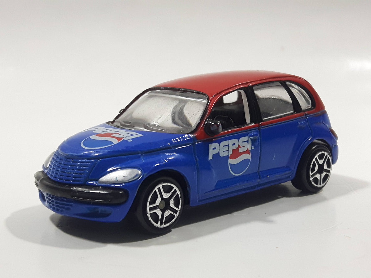 Motor Max 6016 Chrysler PT Cruiser Pepsi Blue and Red 1/64 Scale