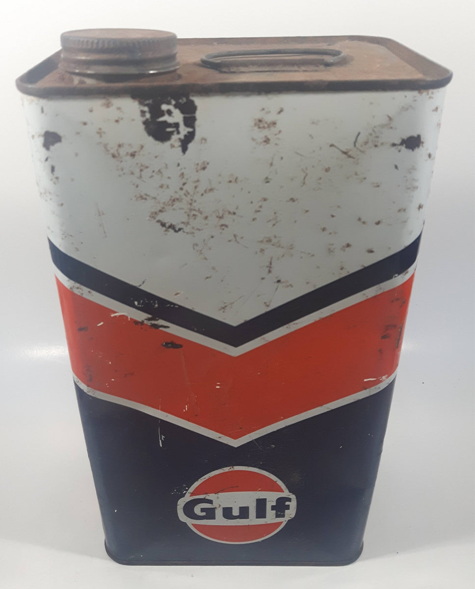 Vintage Gulf Oil Canada Limited Motor Oil One Imperial Gallon