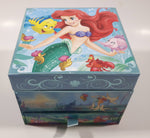 1988 Disney The Little Mermaid Wind up Musical Jewelry Box Plays Under The Sea