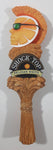 Shock Top Belgian White Beer Wheat and Orange with Mohawk and Sunglasses 12" Tall 3D Resin Bar Beer Pull Tap