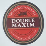 Vaux Breweries LTD EST. 1806 Sunderland SRI JAN Double Maxim Premium Quality Ale Round Paper Beverage Drink Coaster