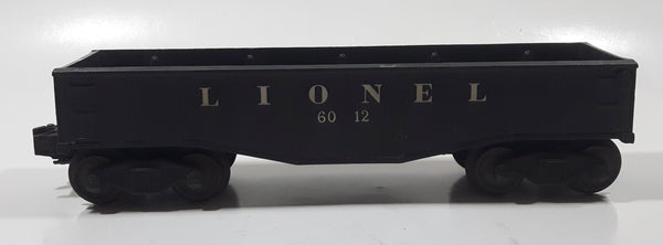Vintage Post War Lionel O Gauge 6012 Gondola Car Black Toy Train Car Vehicle
