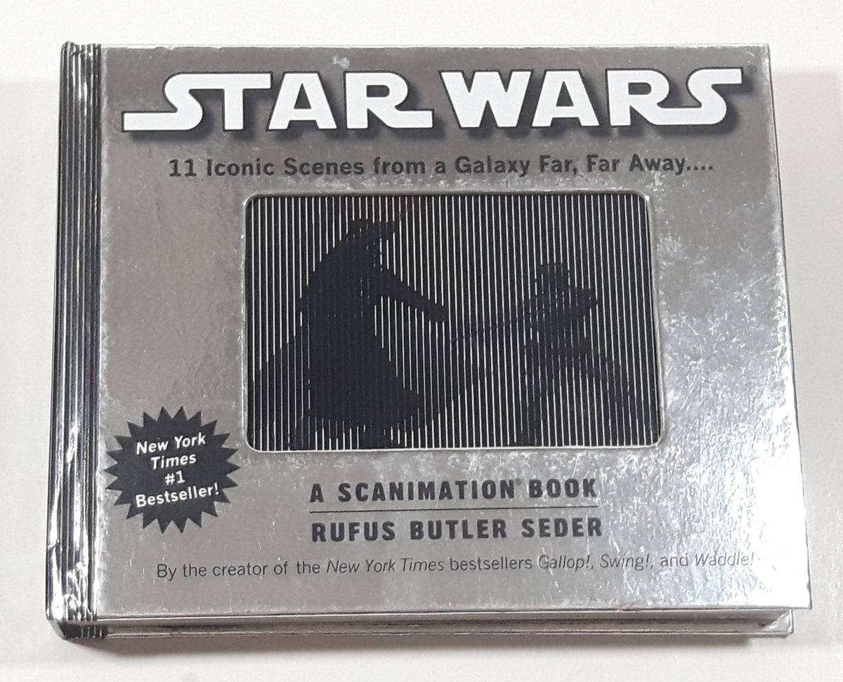 2010 LucasFilm Star Wars A Scanimation Book with Moving Hologram