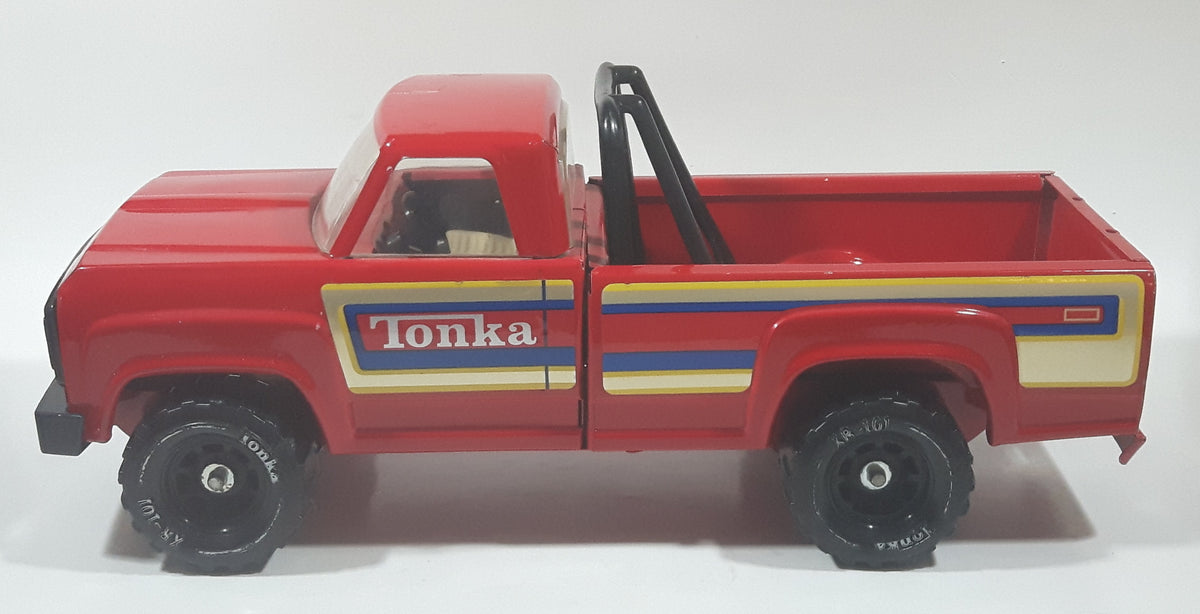 Red tonka pickup sales truck