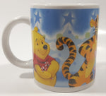 Disney Winnie The Pooh Character Eeyore Tigger Piglet Winnie 3 3/4" Tall Ceramic Coffee Mug Cup