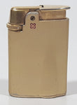 Rare Vintage Ronson Varaflame Starfire Gold Plated Atomic Nuclear Themed Lighter Made in Woodbridge N.J. U.S.A.