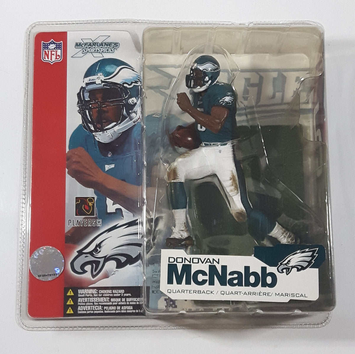 Donovan McNabb 2002 Upper Deck Jersey Card