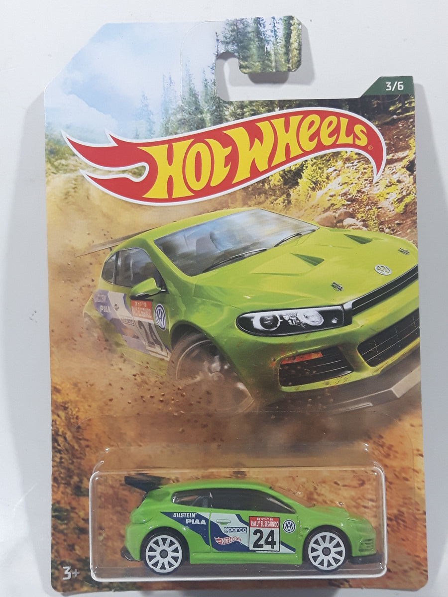 2019 Hot Wheels Rally Sport Volkswagen Scirocco GT24 Green Die