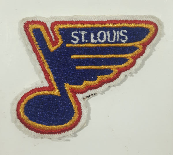 St. Louis Blues NHL Hockey Team Logo 2" x 2 1/2" Embroidered Fabric Sports Patch Badge
