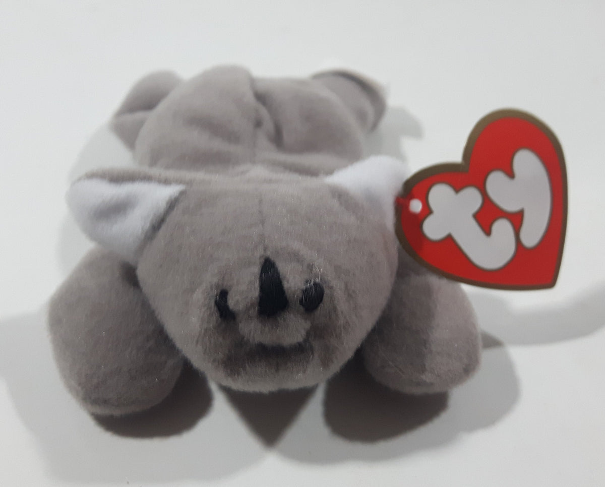 1993 McDonald's Ty Teenie Beanie Babies Mel Grey Koala Bear