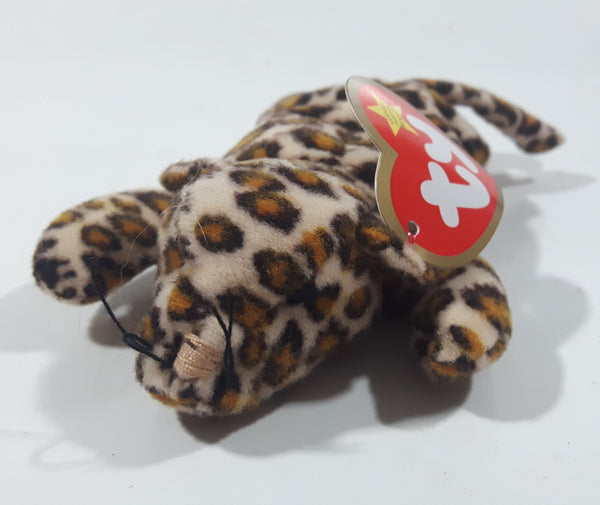 1993 McDonald's Ty Beanie Babies Freckles The Leopard Stuffed Plush Toy New with Tags
