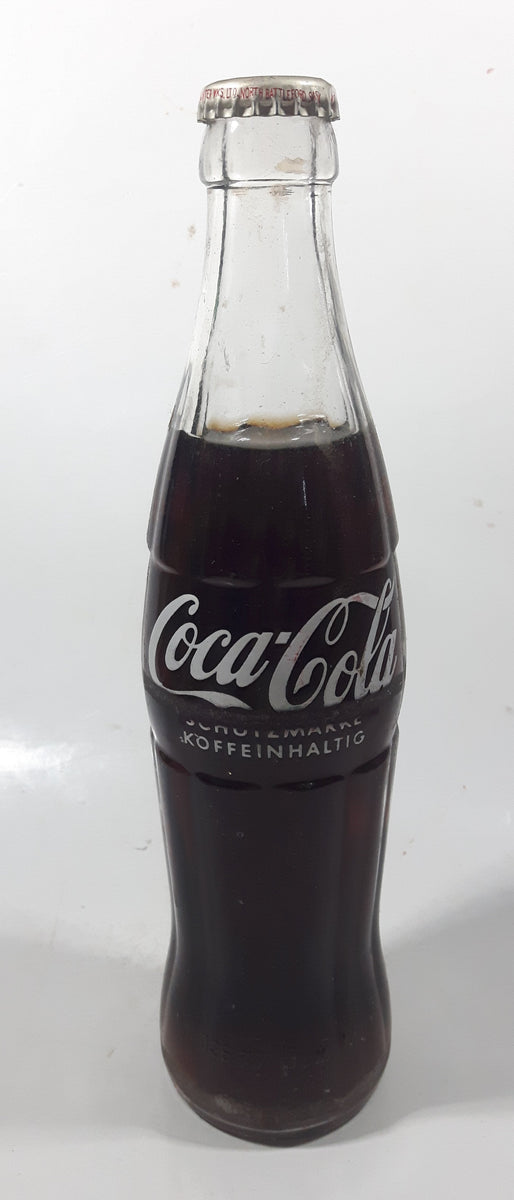 Coke Coca-cola Glass 1 Liter Bottles PFAND-WERT-FLASCHE Schutzmark Germany  