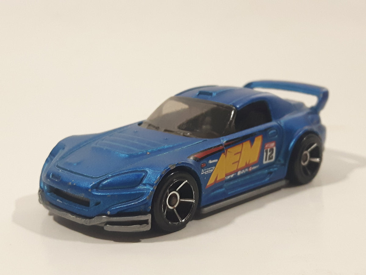 2012 Hot Wheels Super Treasure Hunt Honda S2000 AEM Blue Die Cast