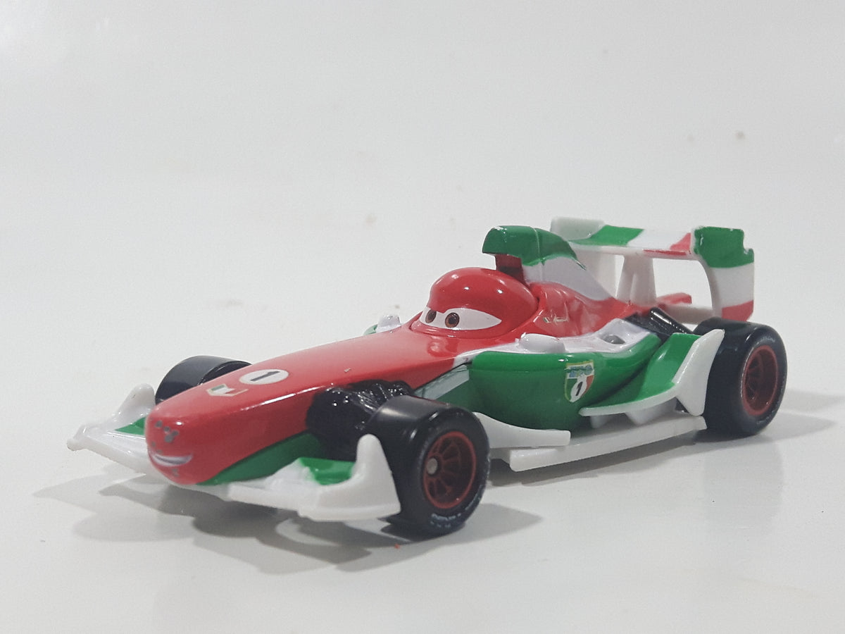 Disney Pixar Cars Francesco Beanoulli #1 Red Green White Die Cast